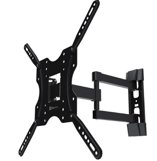 SOPORTE DE BRAZO PARA TV KLIP TAMAÑOS 32-60" GIRO E INCLINACIÓN