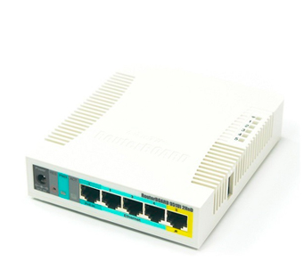 ROUTER MIKROTIK RB951UI-2HND,1 PUERTO USB, WIFI 2.4 GHz, COBERTURA ANTENA 2.5