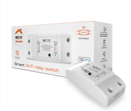 RELAY SWITCH INTELIGENTE NEXXT, REQUIERE LINEA NEUTRA