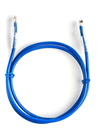 PATCH CORD CAT6 3FT PAQUETE DE 24 28 AWG AZUL