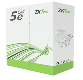 CABLE ZKTECO EXTERIOR CAT5E UTP NEGRO 305MTS