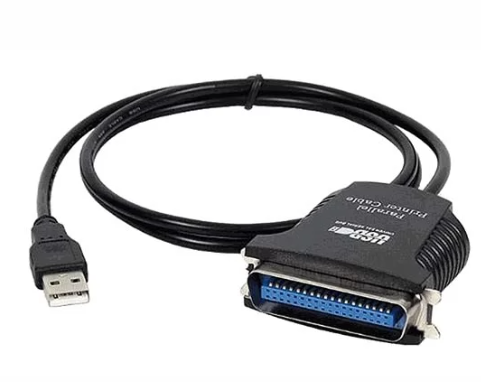 CABLE DE IMPRESORA USB 2.0 MACHO A PARALELO 1.8 MTS