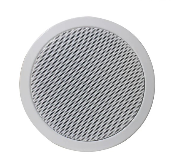 PARLANTE ESM BLANCO, TECHO, METAL 70V/100V 6.5 PULGADAS