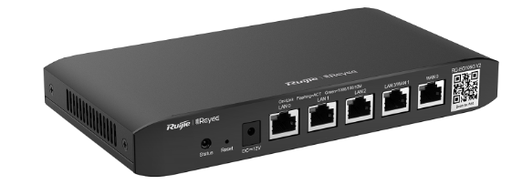 [RG-EG105G-V2] ROUTER BALANCEADOR ADMINISTRABLE CLOUD CON 3 PUERTOS LAN GIGABIT, 1 PUERTO WAN GIGABIT Y 1 PUERTO LAN/WAN GIGABIT CONFIGURABLE