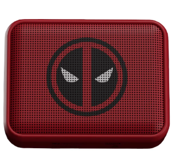 [KBS-025MD-D] PARLANTE PORTATIL KLIP  BLUETOOTH RESISTENTE AL AGUA VER. DEADPOOL