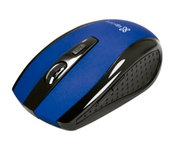 [KMW-340BL] MOUSE INALAMBRICO KLIP KLEVER 6 BOTONES NANO COLOR AZUL