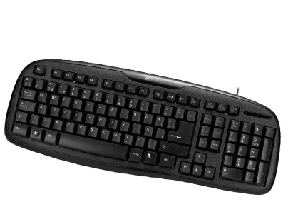 [KKS-050S] TECLADO USB KLIP COLOR NEGRO