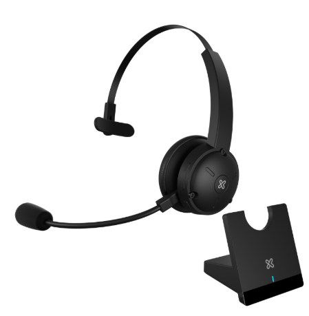 [KCH-905] HEADSET BLUETOOTH MONOAURICULAR KLIP CON BASE MAGNETICA DE CARGA