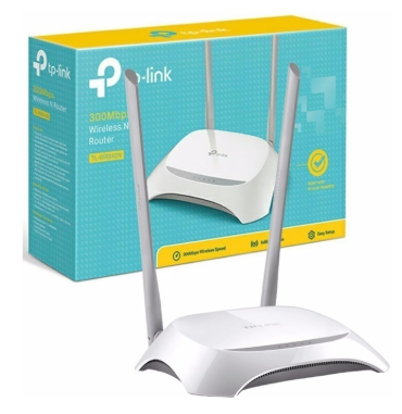 [TL-WR840N] ROUTER 300 MBPS TP-LINK N300 4 PUERTOS 10/100 2 ANTENAS
