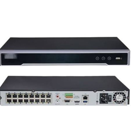 [DS-7616NI-Q2/16P(E)] NVR HIKVISION 16CH 16 PUERTOS POE 4k 12MG