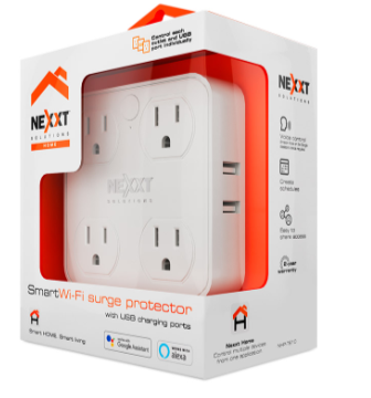 [NHP-T610] PROTECTOR DE VOLTAJE MULTITOMA NEXXT 1X4