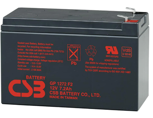 [GP1272F2] BATERIA CSB 12V7A DE PLOMO