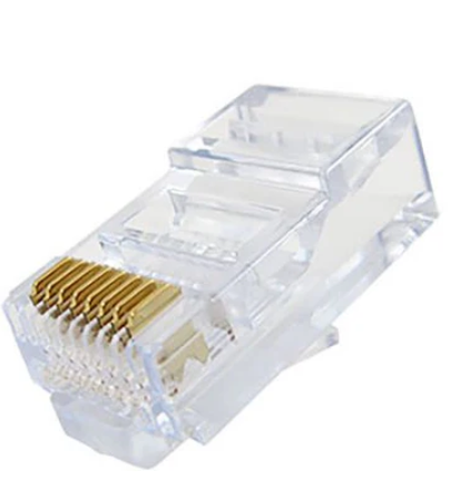 [DHCT6-PPFM976-631-PT] BOLSA DE CONECTOR RJ45 PASS DAHUA CAT6 PAQUETE 10