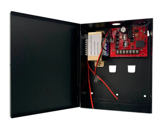 [SK-902C] FUENTE DE PODER CONTROL DE ACCESO SKYLINK/GABINETE/2 RELAY CON TIMER 0.7 SEGUNDOS/ 5AMP-12V