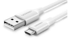 [60141] CABLE USB-A 2.0 A MICRO USB 1M BLANCO US289 UGREEN