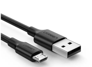[60136] CABLE USB-A 2.0 A MICRO USB 1M NEGRO US289 UGREEN
