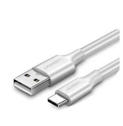 [60121] CABLE USB-A 2.0 A USBC 1M BLANCO US287 UGREEN